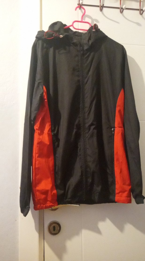 Kadın Siyah Kapüşonlu Spor Mont - Görsel 2