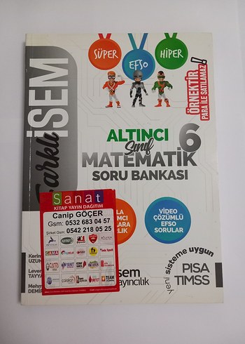 6. Sınıf Matematik Soru Bankası