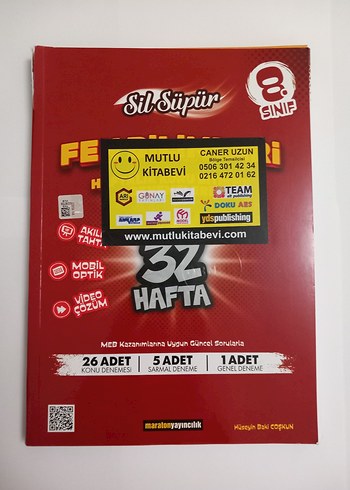 8. Sınıf Fen Bilimleri 32 Haftalık Denemeler