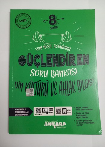 8. Sınıf Din Kültürü ve Ahlak Bilgisi Soru Bankası