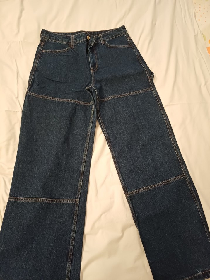 Lcw jeans straight kadın kargo jean pantolon - Görsel 2