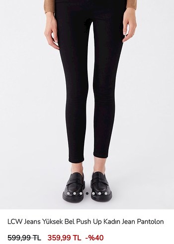 lcw jeans yüksek bel push up kadın jean pantolon - Görsel 4