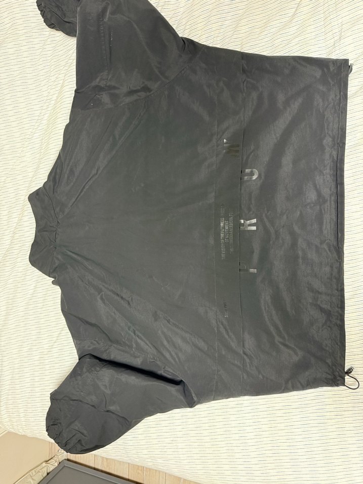 Siyah Fermuarlı Ceket Su Geçirmez - Görsel 3