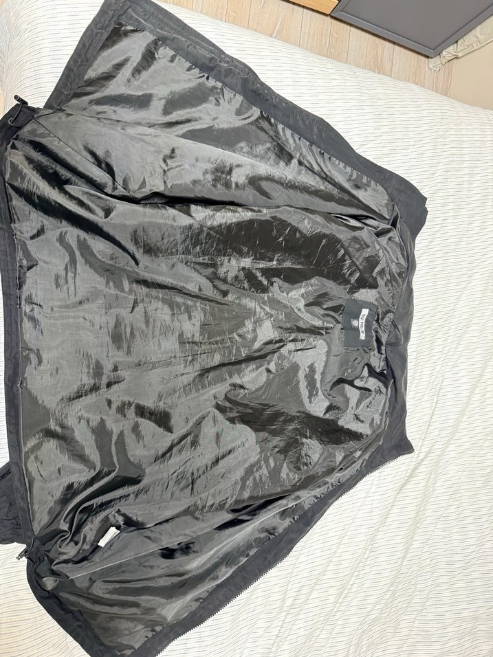 Siyah Fermuarlı Ceket Su Geçirmez - Görsel 2