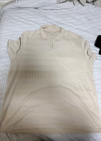 Defacto Haki Fermuarlı Tişört - Görsel 5