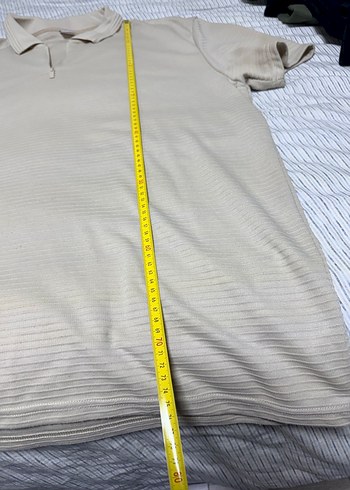 Defacto Haki Fermuarlı Tişört - Görsel 6