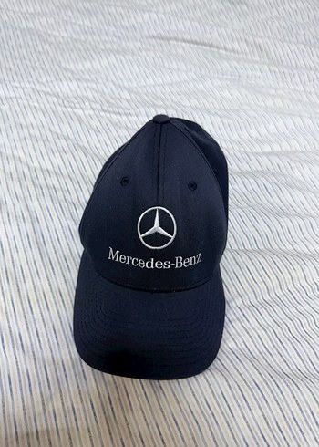 Parlak Lacivert Mercedes-Benz Şapka - Görsel 3