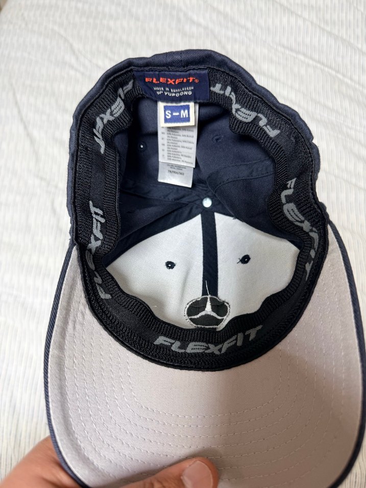 Parlak Lacivert Mercedes-Benz Şapka - Görsel 2