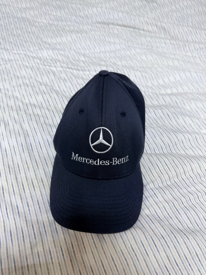 Parlak Lacivert Mercedes-Benz Şapka - Görsel 3