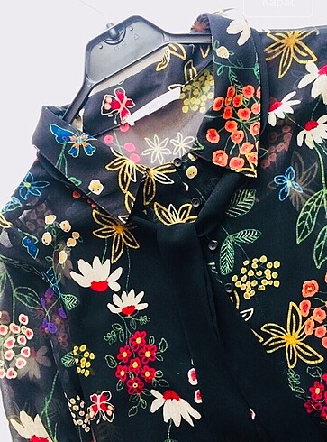 38 Beden çeşitli Renk MANGO midi elbise
