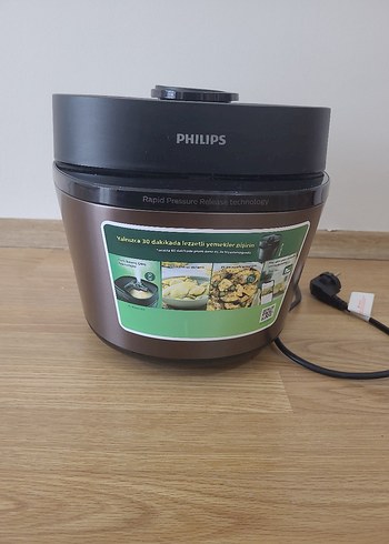 Philips Philips Siyah Elektrikli Düdüklü