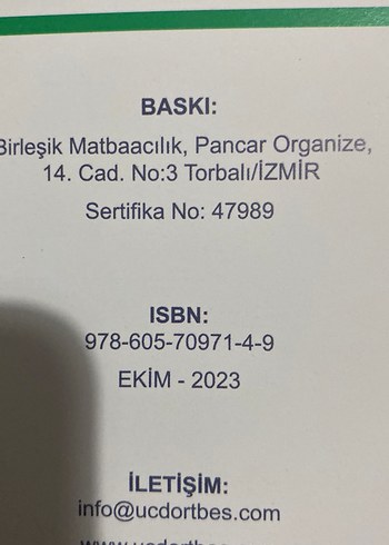 TYT Biyoloji 30 Deneme Kitabı