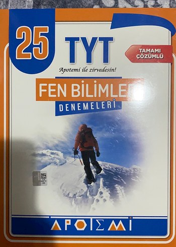 25 Tamamı Çözümlü TYT Fen Bilimleri Denemeleri