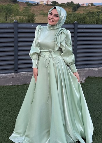 Özel dikim tesettür abiye