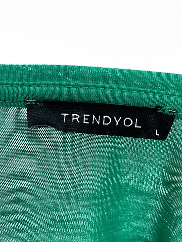 l Beden yeşil Renk Trendyol & Milla Bluz %70 İndirimli.