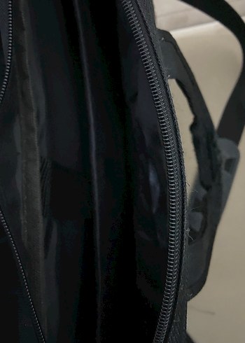 Siyah Fermuarlı Erkek Omuz Çantası - Görsel 9