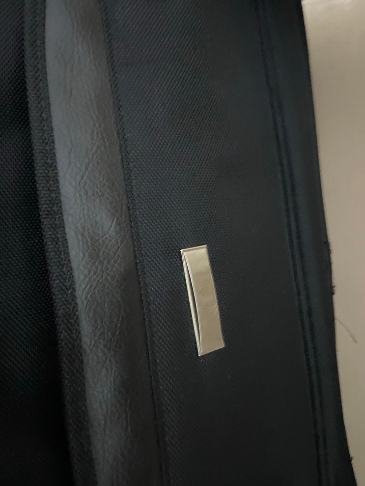 Siyah Fermuarlı Erkek Omuz Çantası - Görsel 5