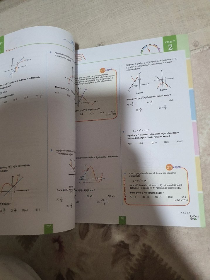 AYT Matematik Soru Bankası - Mehmet Kıvrak - Görsel 4