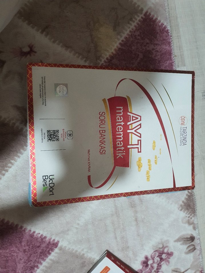 AYT Matematik Soru Bankası - Mehmet Kıvrak - Görsel 2