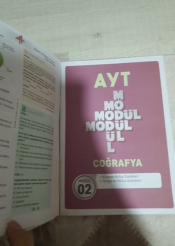 AYT Coğrafya Modül Soru Bankası - Görsel 2