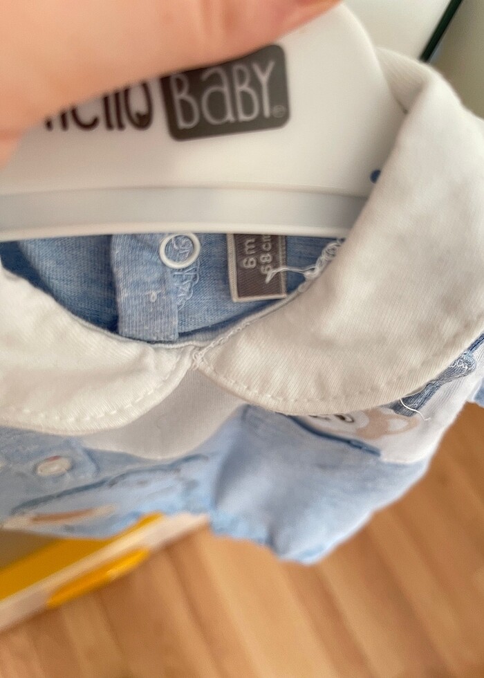 Erkek bebek salopet - Görsel 2