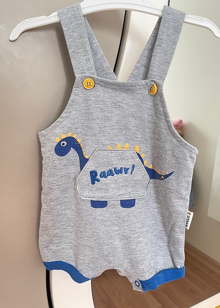 Erkek bebek salopet - Görsel 3