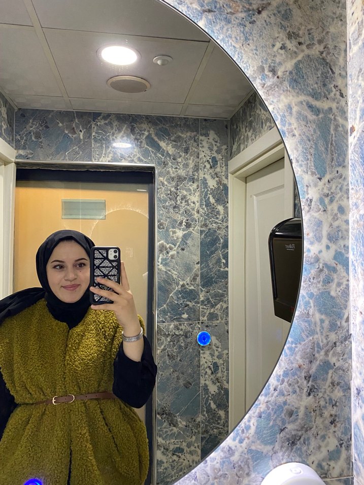 Kürklü yağ yeşili yelek - Görsel 3