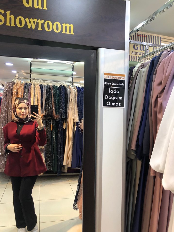 Bordo blazer belden oturtmalı - Görsel 2