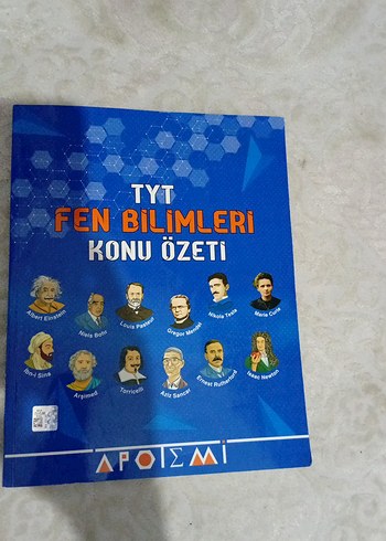 TYT Fen Bilimleri Konu Özeti Kitabı Apotemi