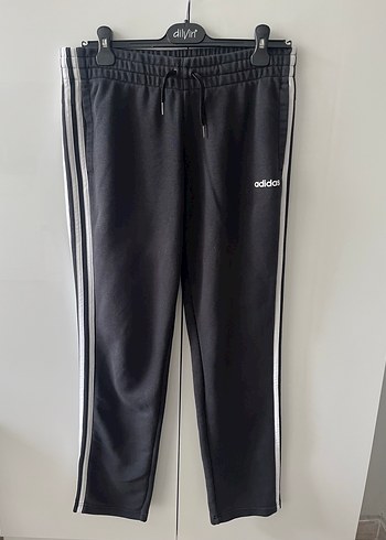 Adidas Siyah Çizgili Kadın Eşofman Altı