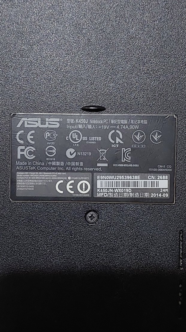 Asus Dizüstü Bilgisayar K450 J - Görsel 5