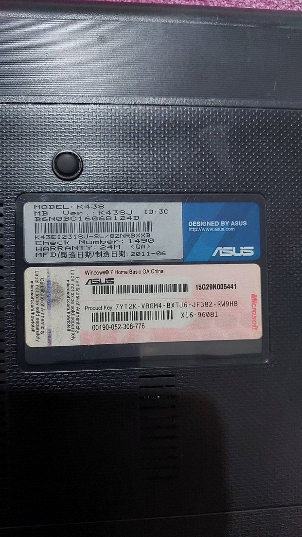 Asus Laptop K43S - Görsel 4