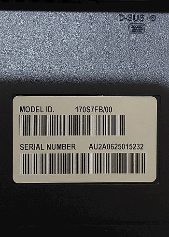 Philips 170S 17 inch Siyah Monitör - Görsel 5