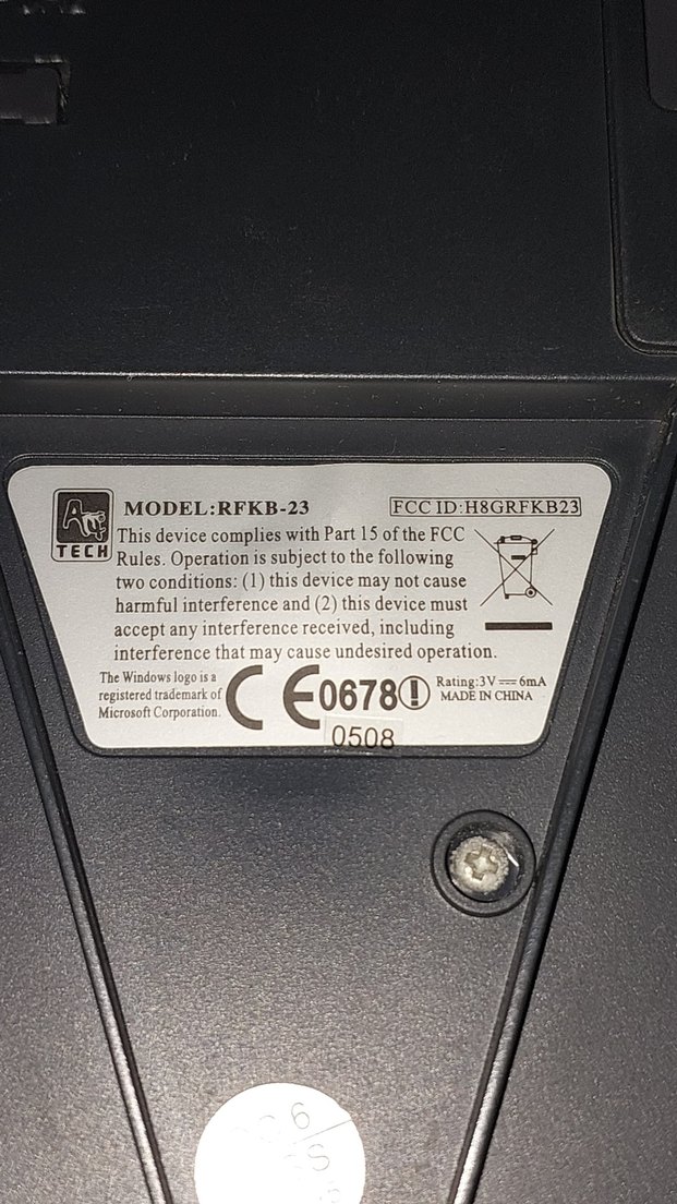 A4Tech kablosuz KBS-2350ZRP set (RFKBS-23 klavye, RFSOP-50 mouse - Görsel 3