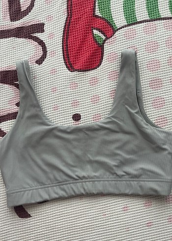 OYSHO Gri Street Wear Spor Sütyeni