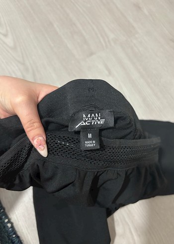 Siyah Fermuarlı Erkek Outdoor Eşofman Altı - Görsel 2