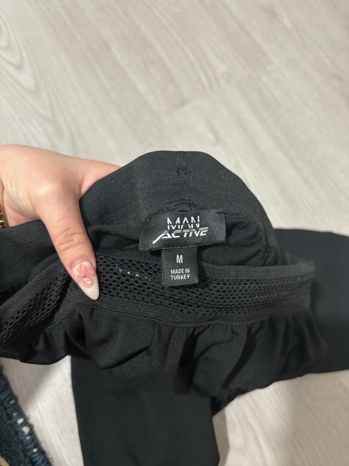 Siyah Fermuarlı Erkek Outdoor Eşofman Altı - Görsel 2