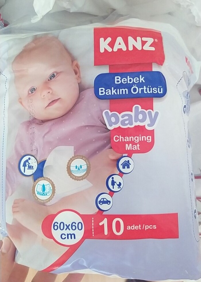 Bebek bakım örtüsü  - Görsel 2