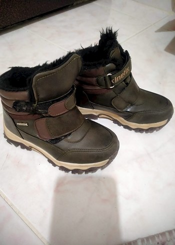 Kızaklı Erkek Çocuk Kahverengi Bot - Görsel 2