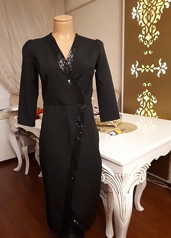 Zara Payet detay elbise