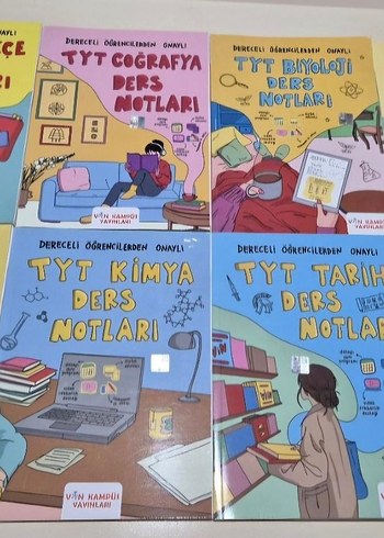 TYT Ders Notları Seti - 8 Kitap