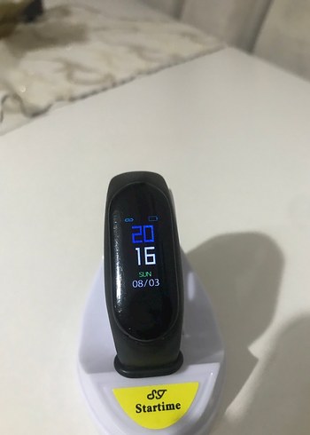 MF0185 Siyah Akıllı Bileklik, Dijital Ekranlı