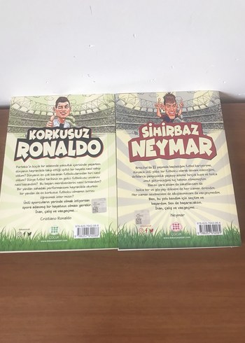  Korkusuz Ronaldo & Sihirbaz Neymar Kitapları