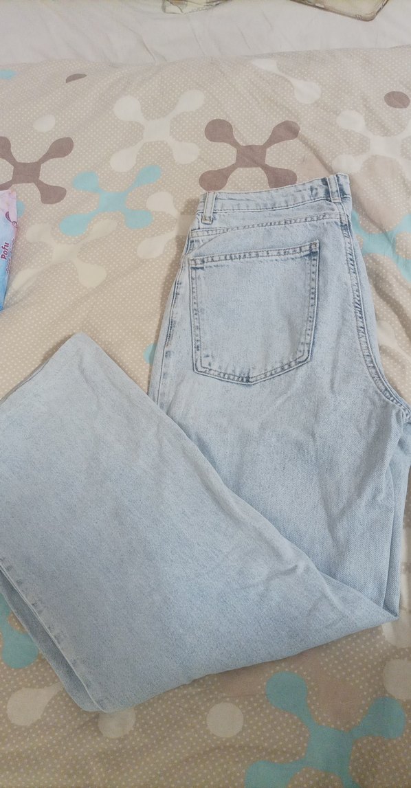 XSIDE Mavi Bağlamalı Salaş Kot Pantolon - Görsel 2