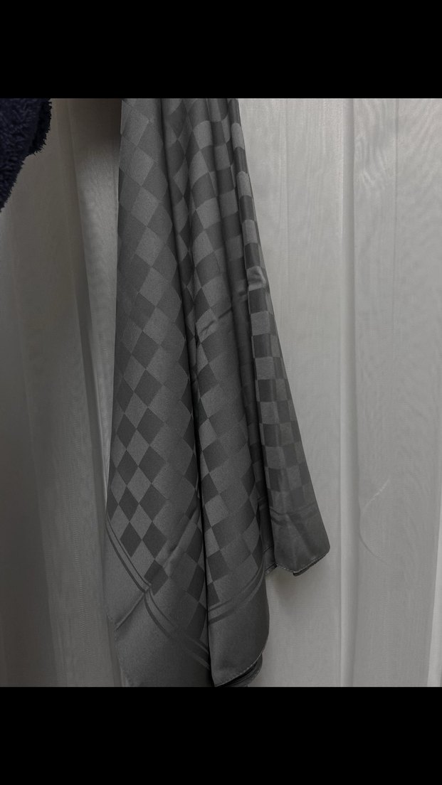 Gri Kadın Sarmal eşarp - Görsel 2