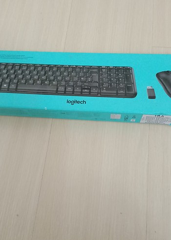 Logitech Siyah Kablosuz Klavye ve Mouse Seti - Görsel 2