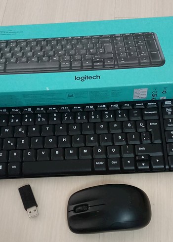 Logitech Siyah Kablosuz Klavye ve Mouse Seti - Görsel 5