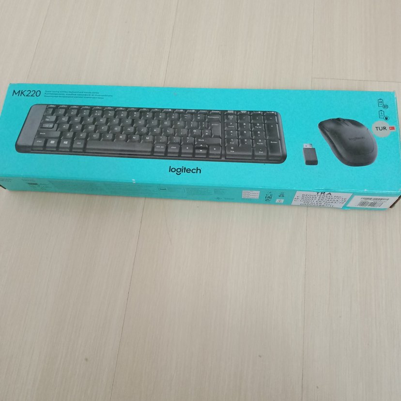 Logitech Siyah Kablosuz Klavye ve Mouse Seti - Görsel 2