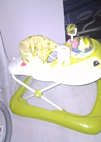 Beden yeşil Renk Yeşil Renkli Bebek Yürüteci