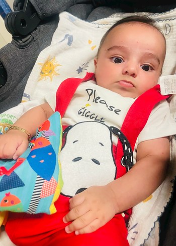 Beden Renkli Desenli Bebek slopet